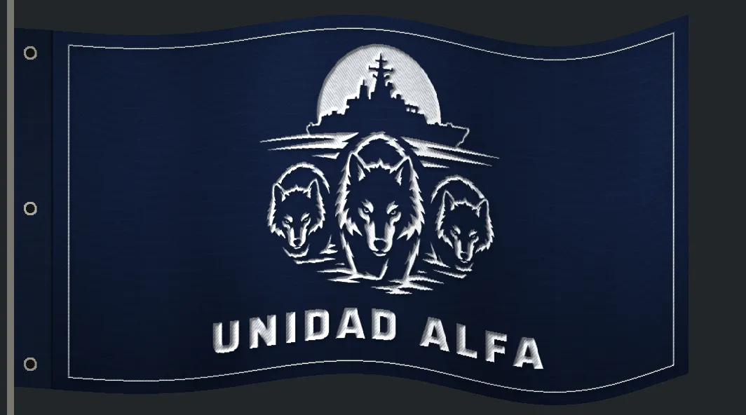 Bandera de la Unidad Alfa