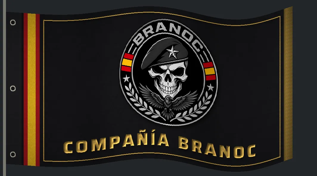 Bandera de la Compañía Branoc